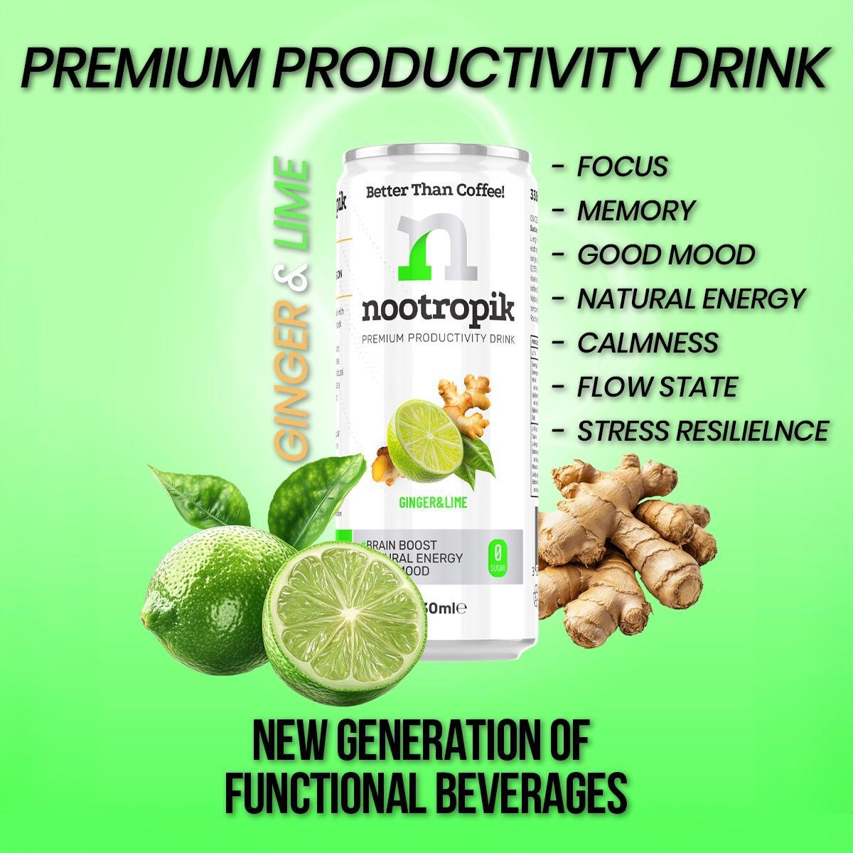 Đumbir i Limeta - 12 Pack